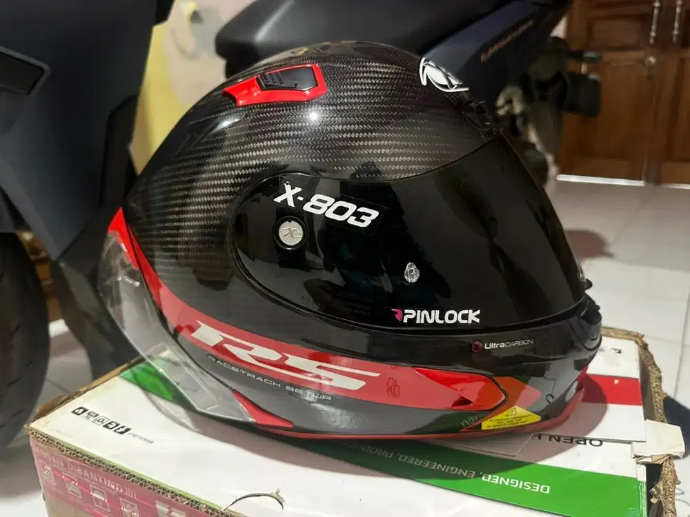 BU Di jual cepat helm Xlite Rs carbon X-803