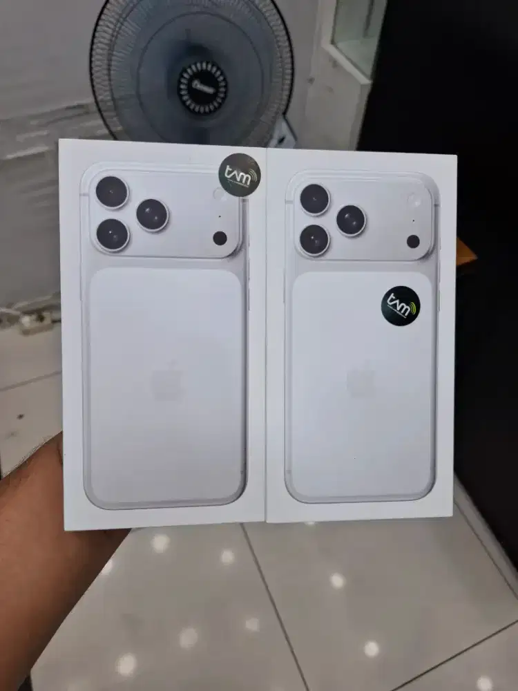IPHONE 17 PRO MAX 1TB 2TB SILVER GARANSI IBOX