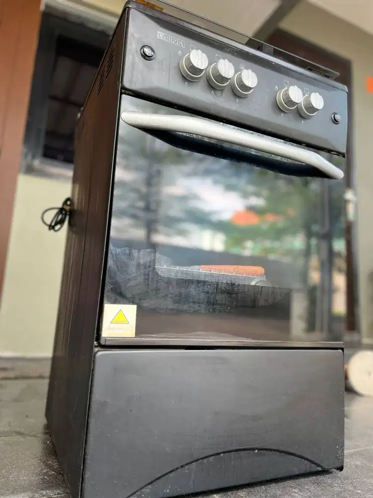 UPDATE!! Kompor Gas Freestanding Delizia 4 Tungku Kondisi Istimewa