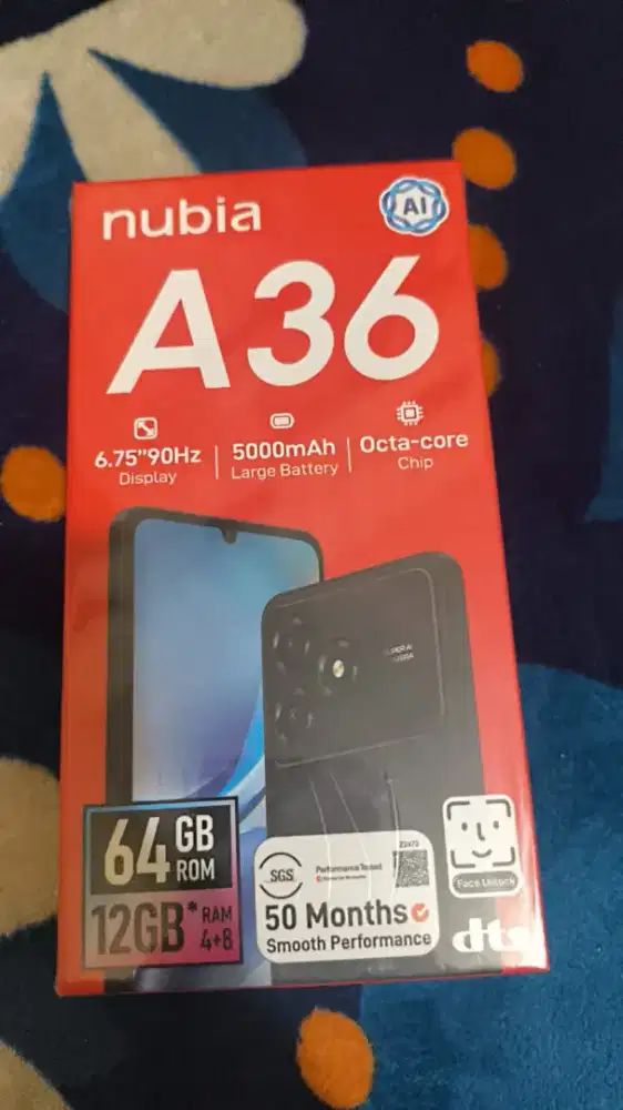 HP Nubia a36 4G