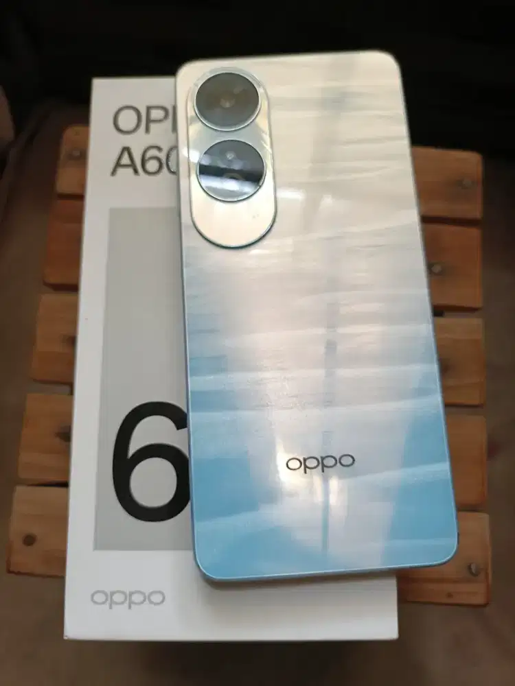 Jual HP Oppo A60 8/128 bekas mulus no minus