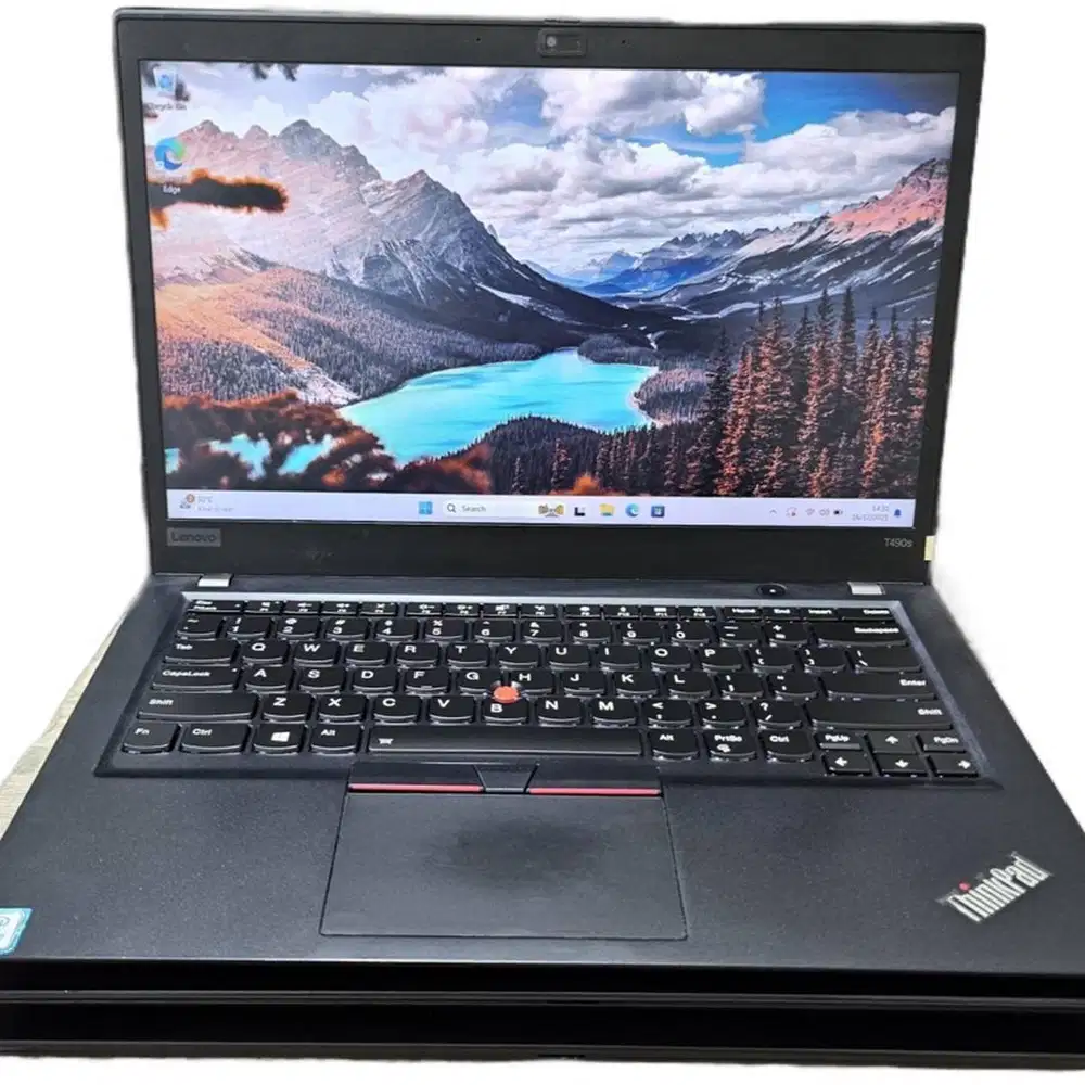 laptop lenovo thinkpad t490s intel core i7 gen 8 layar 14inch DL-VN
