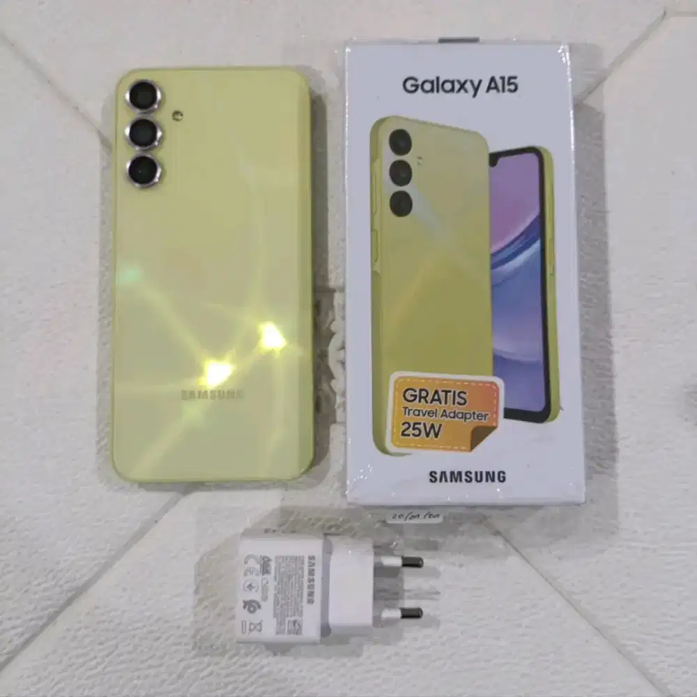 Samsung A15 4g Ram 8/128 Lengkap nominus