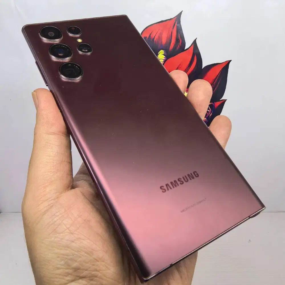 Samsung S22 Ultra Burgundy 12/256/512gb FULLSET MULUS
