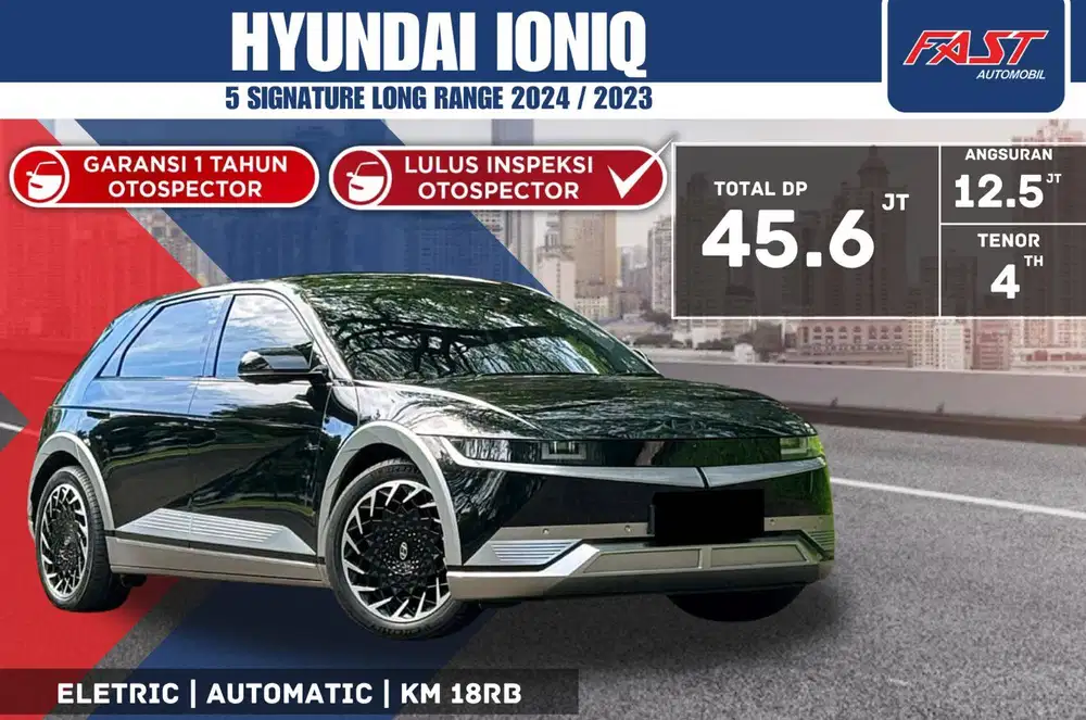 HYUNDAI IONIQ 5 SIGNATURE 2024 / 2023 LONG RANGE PANORAMIC LOW KM.18RB