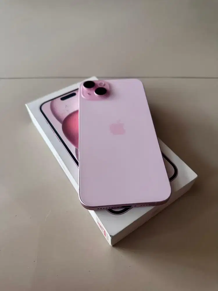 iPhone 15 plus 128gb fullset resmi indo