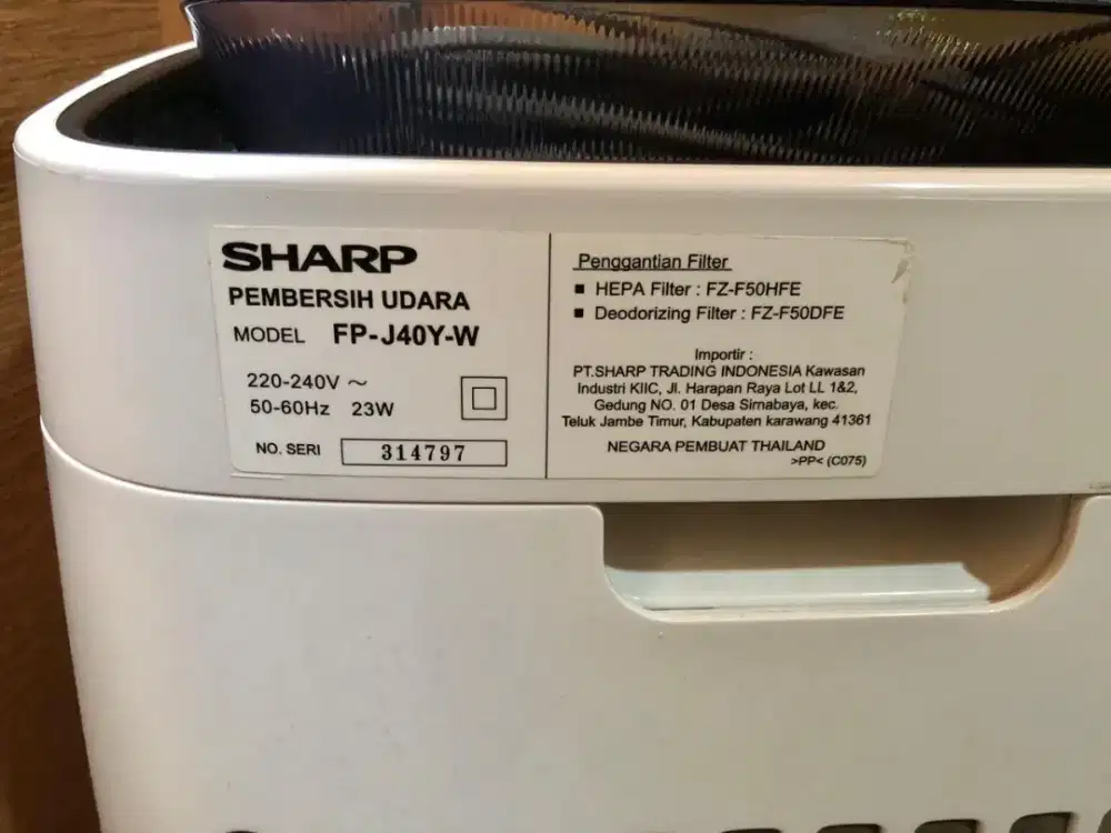 Jual air purifier kondisi msh bagus