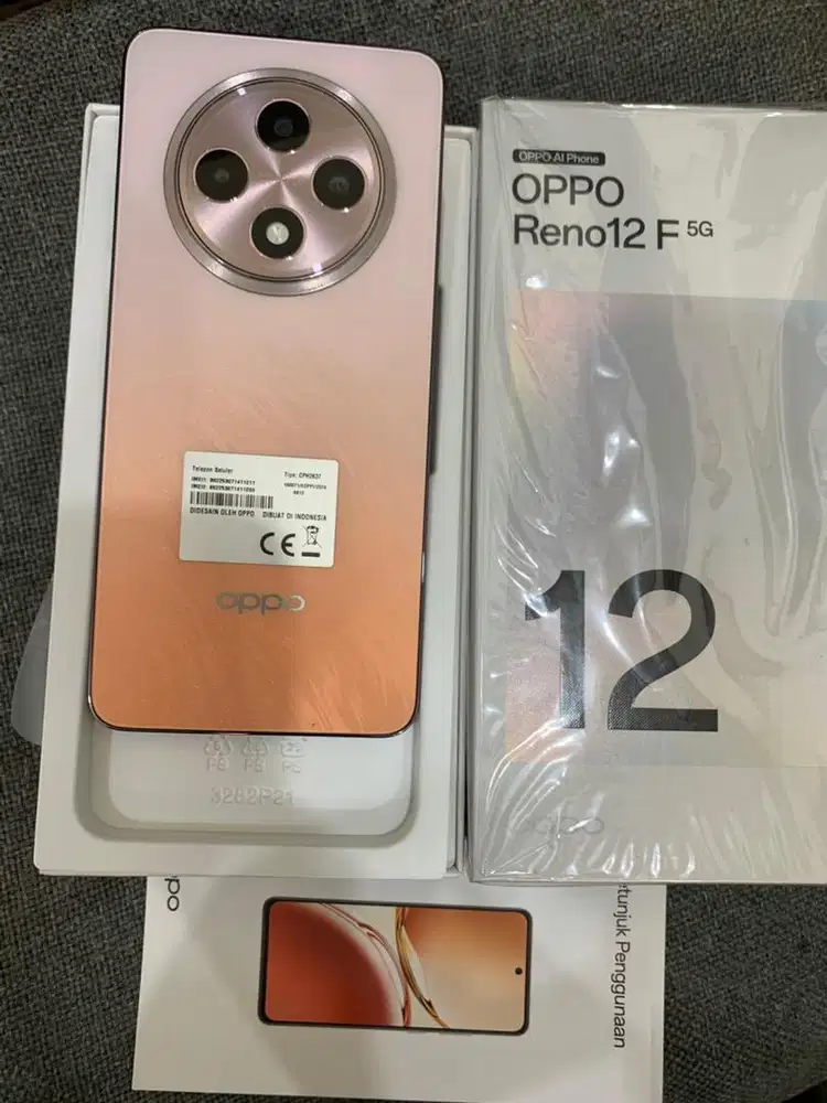 Reno 12F 5G 12/256gb resmi