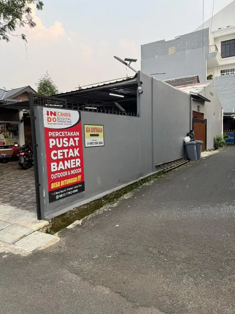 Dijual rumah dan kontrakan