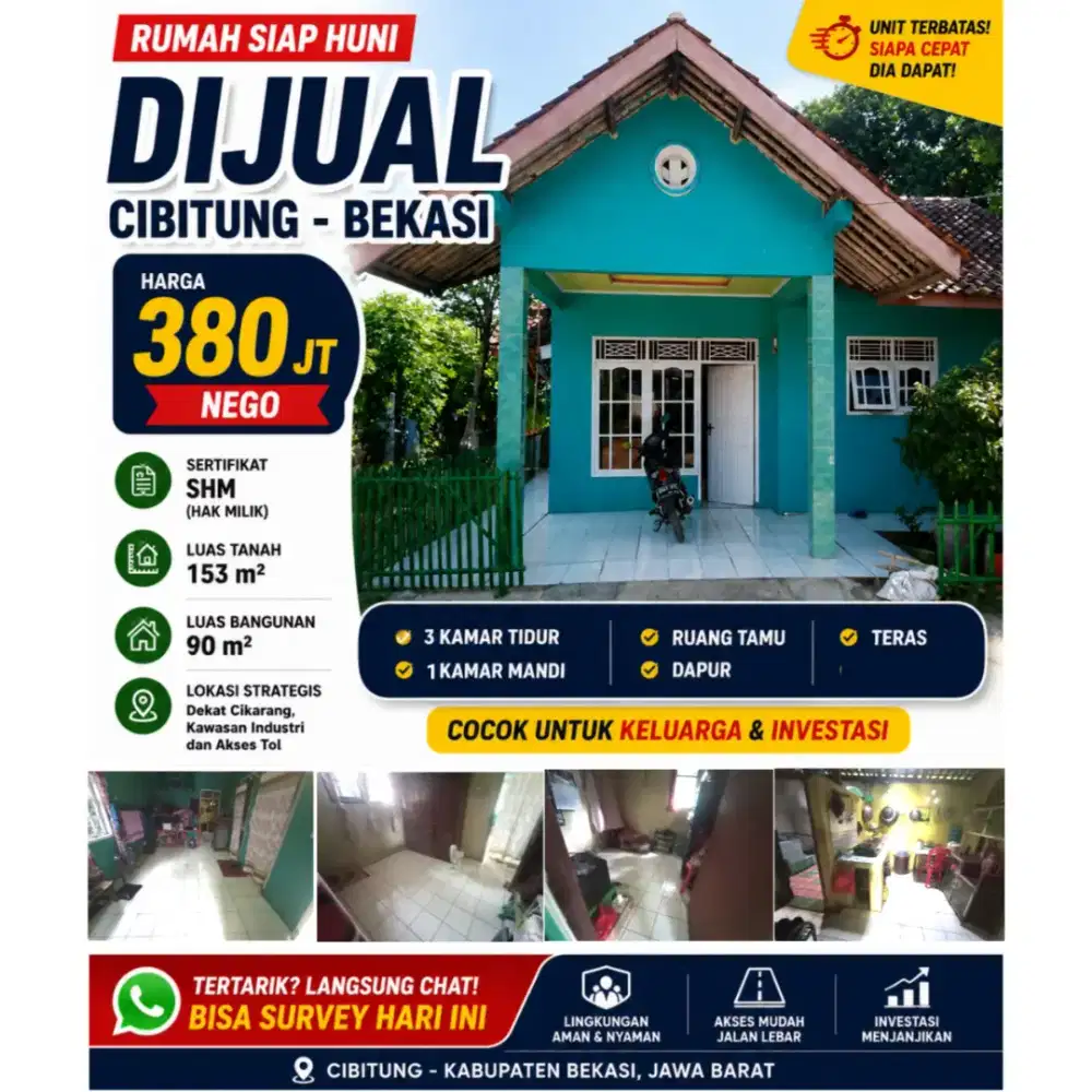 Dijual Rumah Kampung