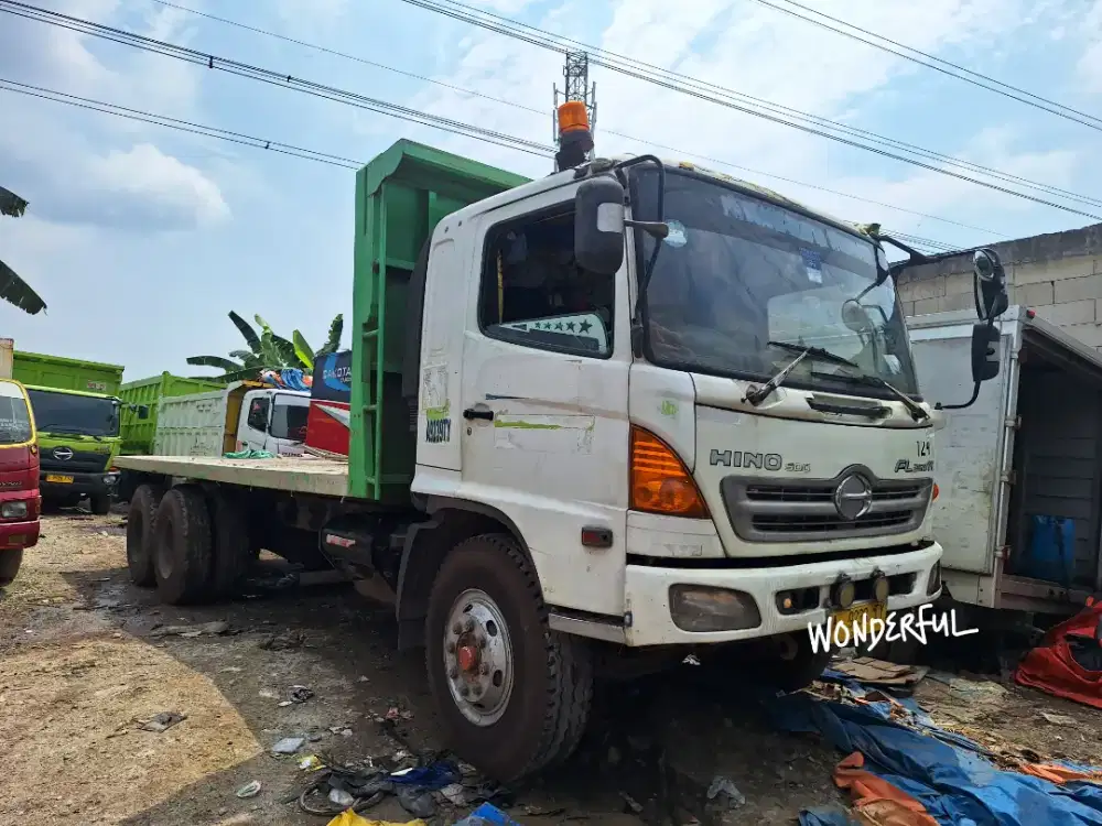 Hino Lohan FL 260 TI Tronton 6×2 bakBesi Ors Turbo Euro2 BioSolar Fuso