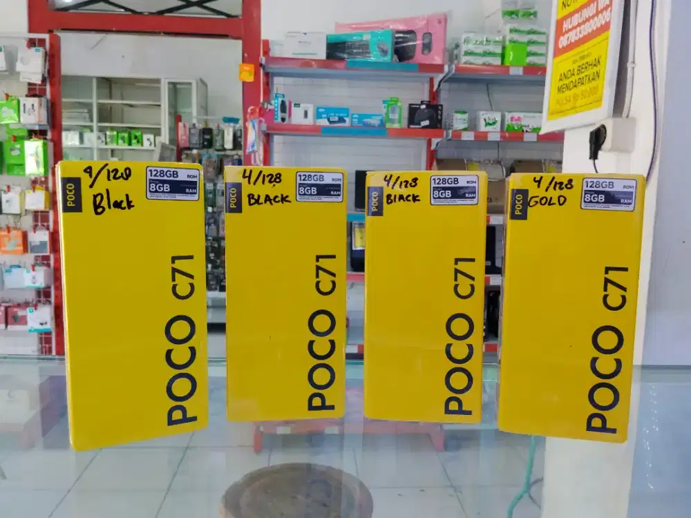 Poco c71 ram 4/128