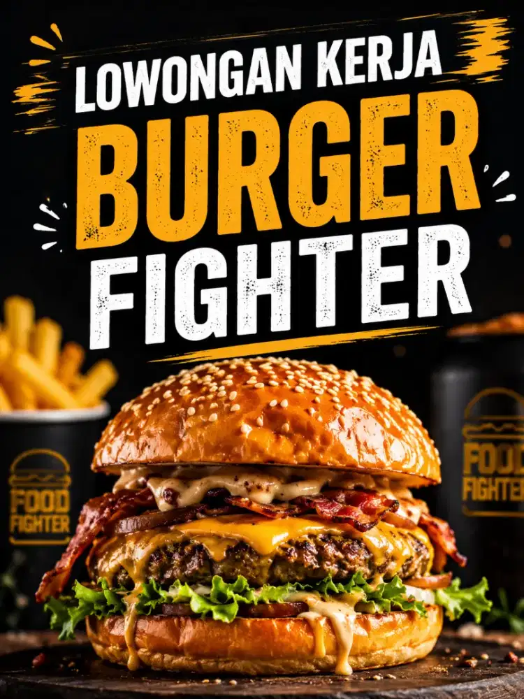 Butuh Cook untuk masak Burger