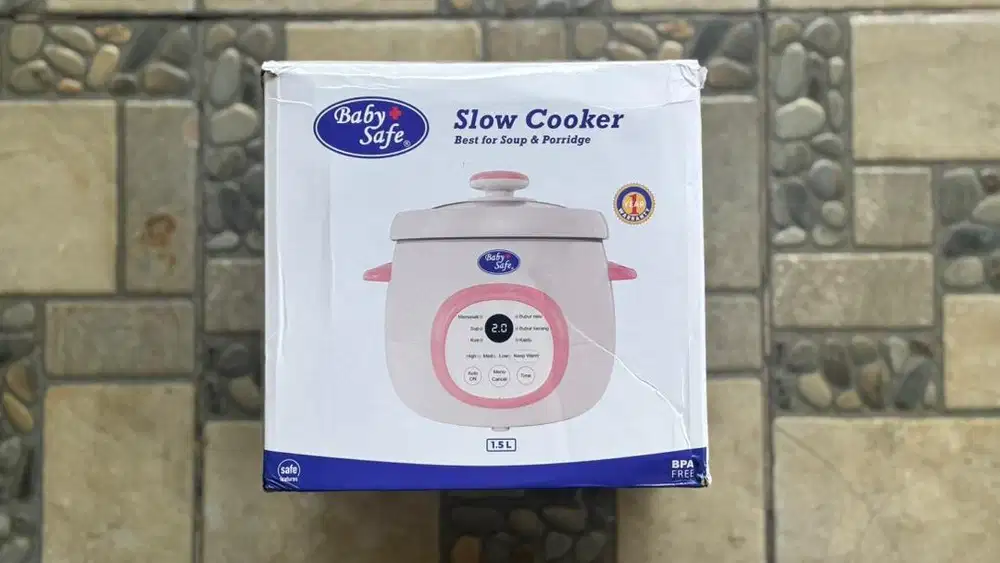 Baby Safe Slow Cooker Digital 1.5L Mulus Jarang Pakai