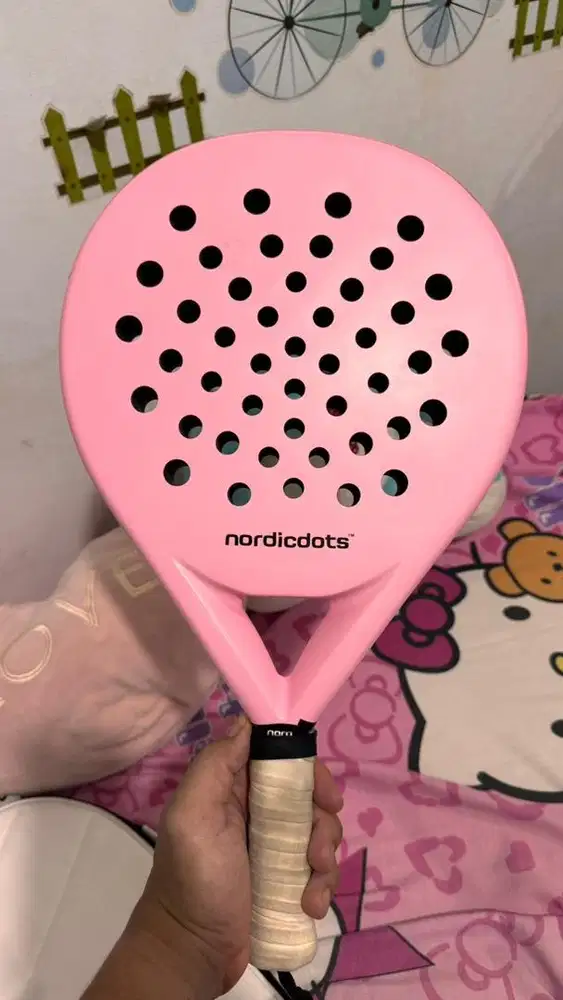 Raket Padel Nordicdots Fiesta Series Pink