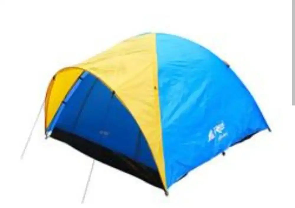 Tenda dome rei kapasitas 4 bonus frame banyak
