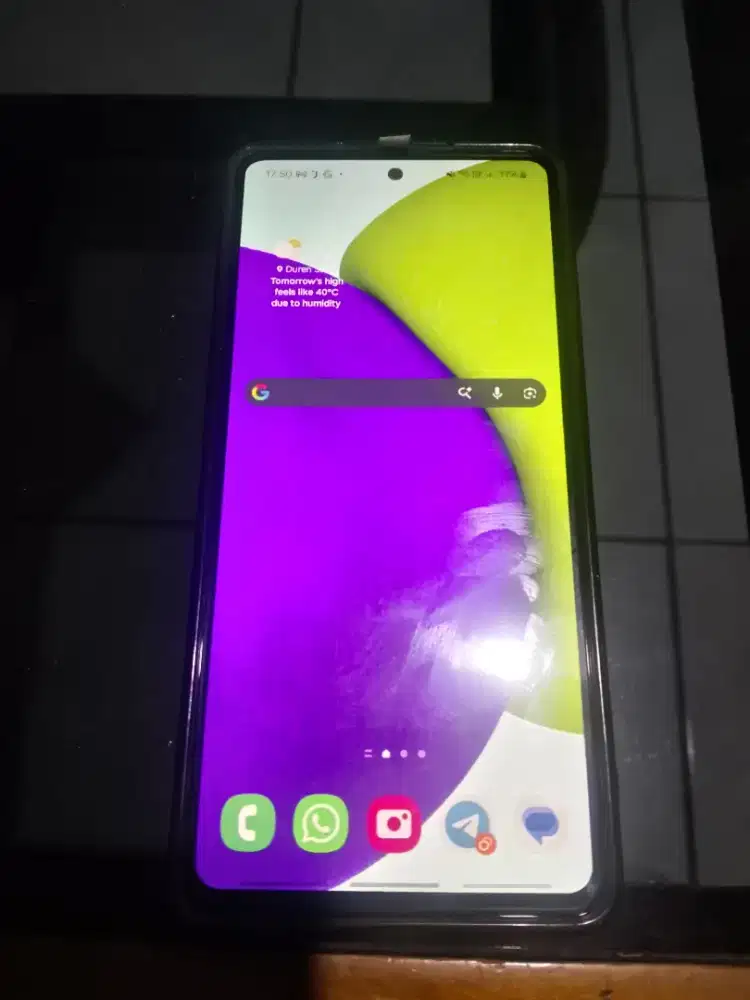 Samsung A52 8/128 lengkap no minus gan