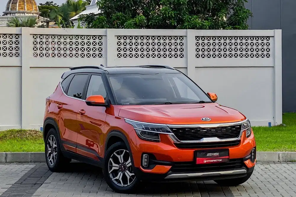 Kia Seltos 1.4EX 1.4 EX Sunroof AT Matic 2020 Orange. FULL RECORD!!!