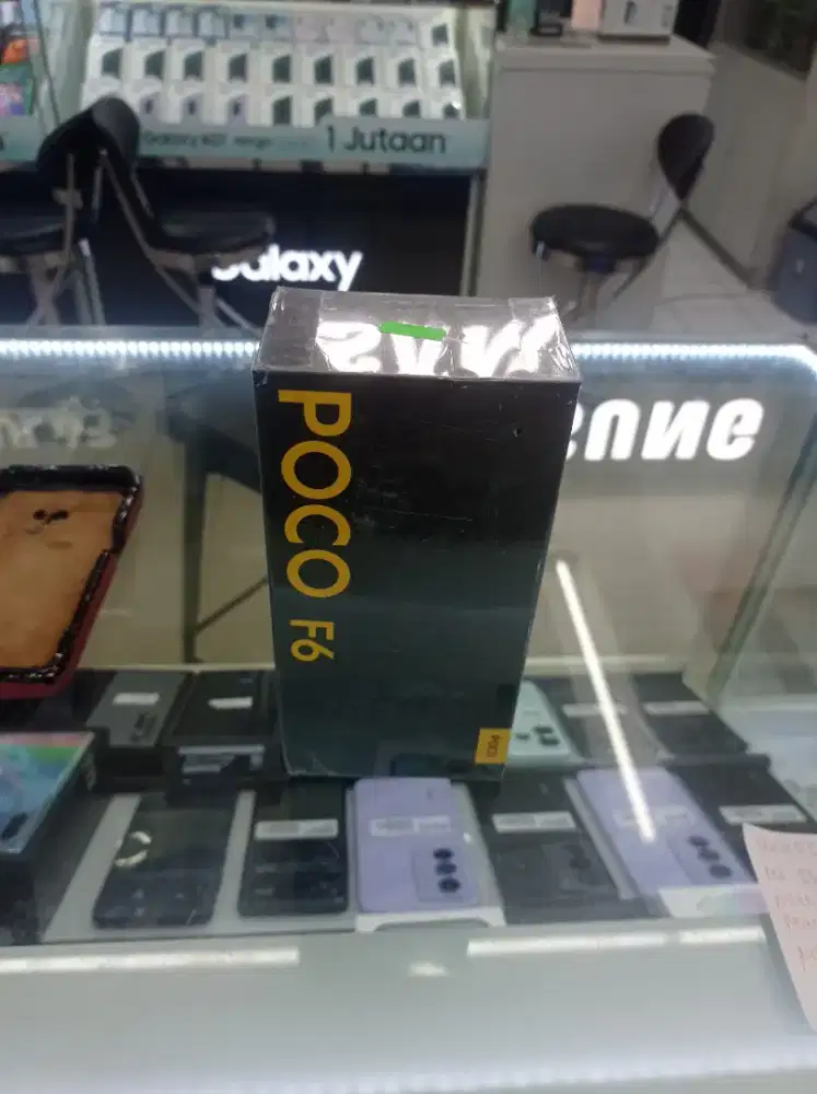 Poco F6 12/512gb black new segel