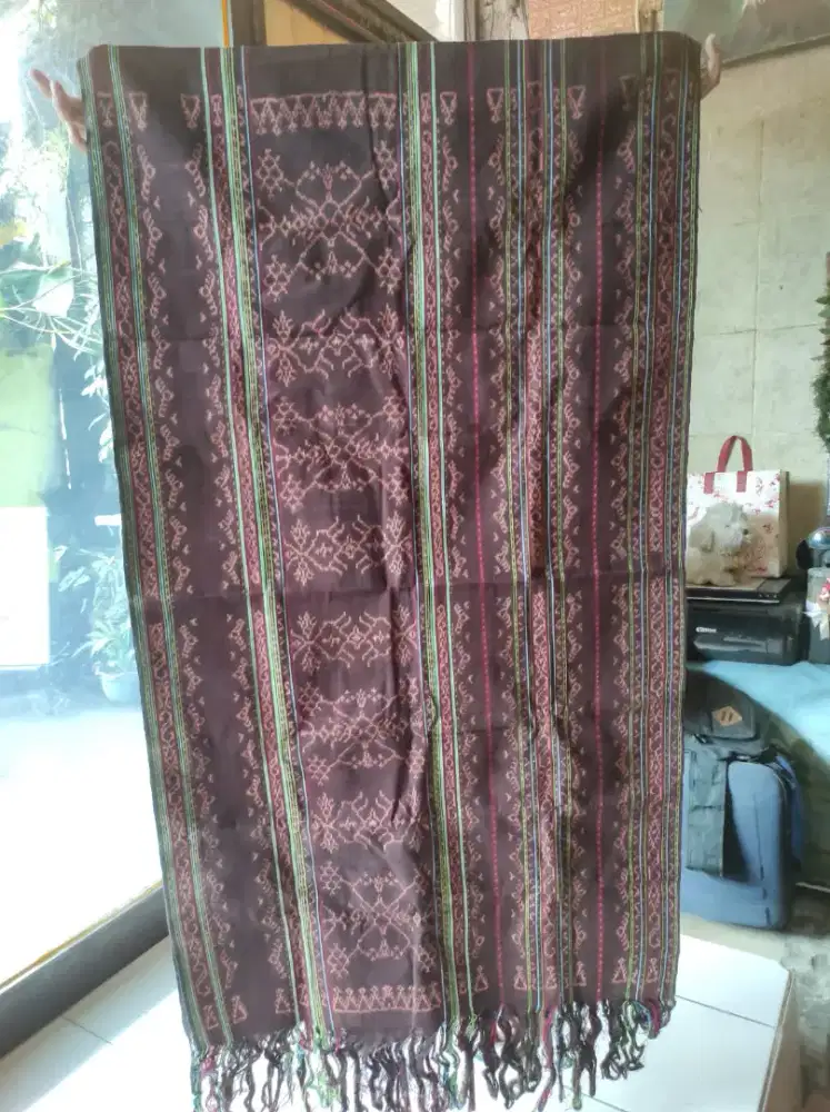 Jual cepat Tenunan Kain Songet NTT keluaran 1970 masih bagus