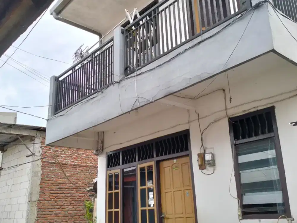 DIJUAL RUMAH DUA LANTAI EKONOMIS DEKAT PONDOK CANDRA BERSERTIPIKAT