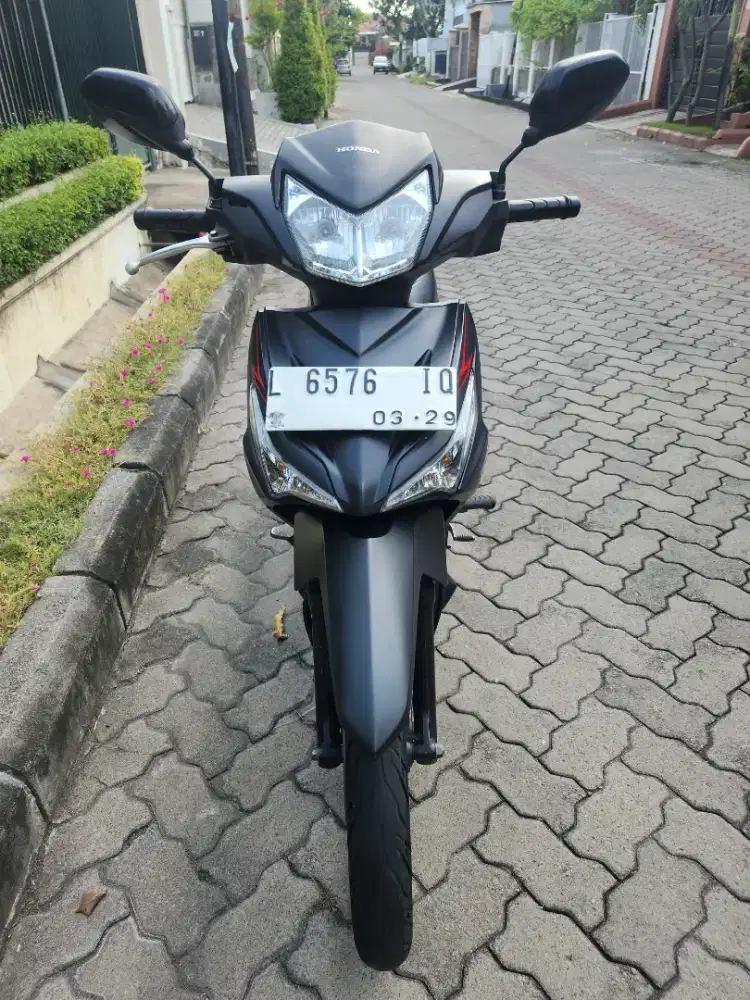 Honda new supra x 125 2019 FI CW dobel cakram mulus spt baru petemon