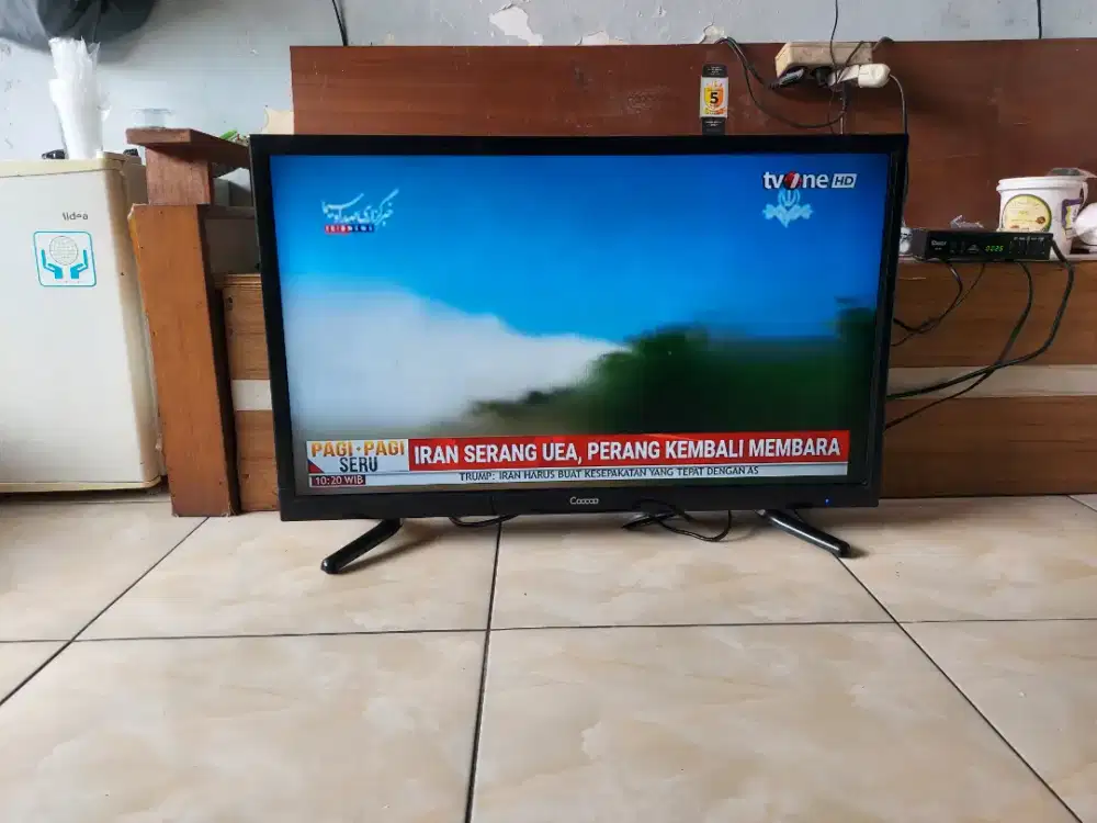 Jual tv led 32in merk coocaa
