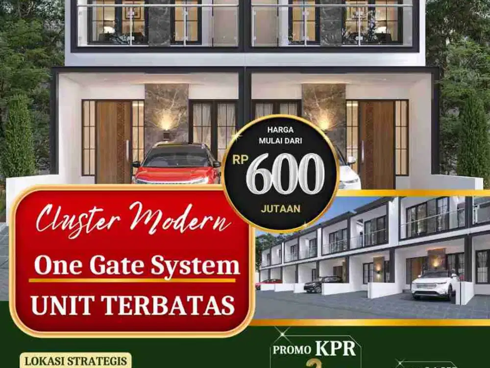 RUMAH STRATEGIS AREA DEPOK