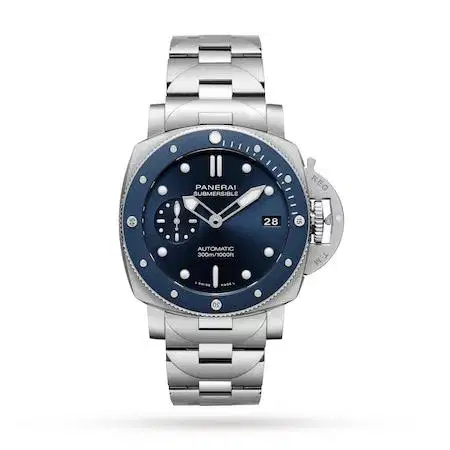 Panerai Submersible 42m Blue Ceramic, Blue Dial Bracelet PAM 2068