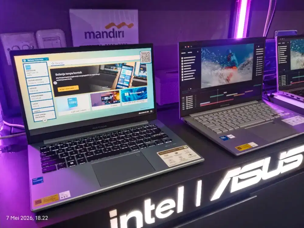 New Laptop Asus bergaransi resmi, cicilan tanpa DP, Cukup KTP saja