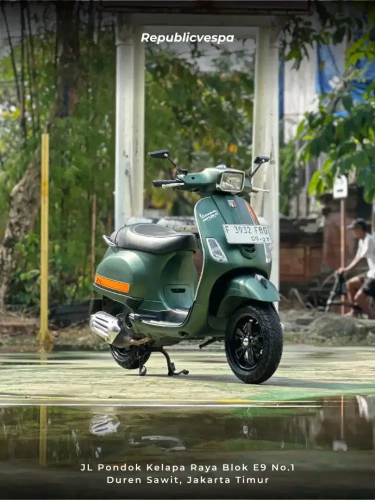 DIJUAL VESPA S 125 IGET TAHUN 2017 PERFECT CONDITION
