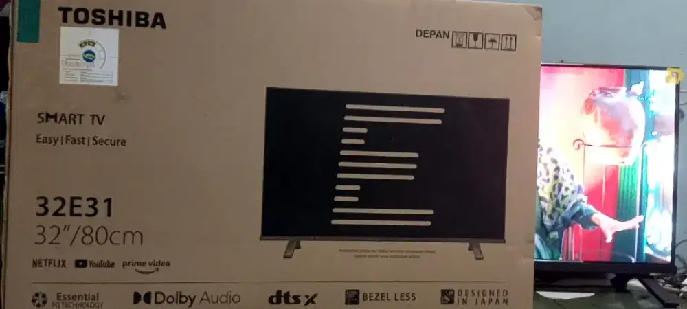 Toshiba Smart TV Seri 32E31 (32 inci / 80 cm):