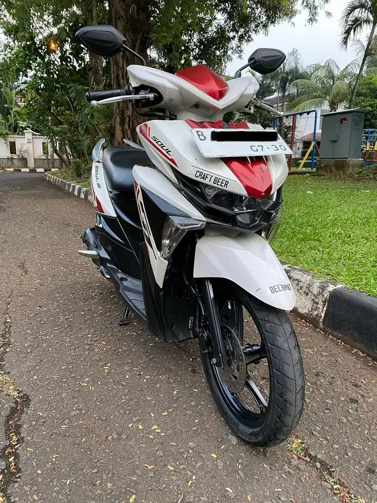 Yamaha Soul GT 125 Tahun 2016 Blue Core Muluss Pajak Hidup