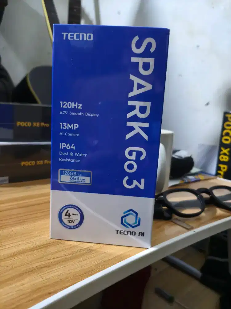 Tecno Spark Go 3 4/128GB Baru Segel BNIB