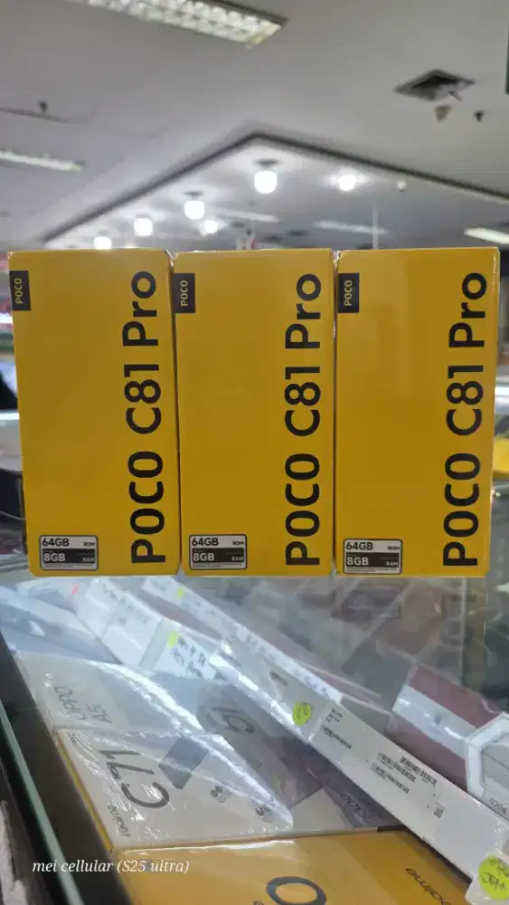 Poco C81 pro baru garansi resmi bisa TT bisa kredit bisa cod