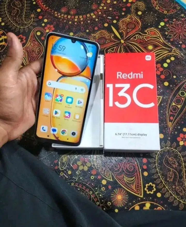 redmi 13c ram 8/256 no minus mulus fullset casan pnya realmi