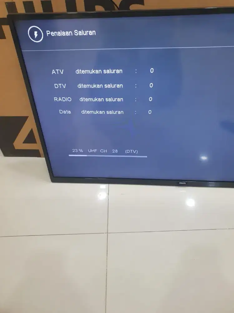 Jual tv led 40in digital philips