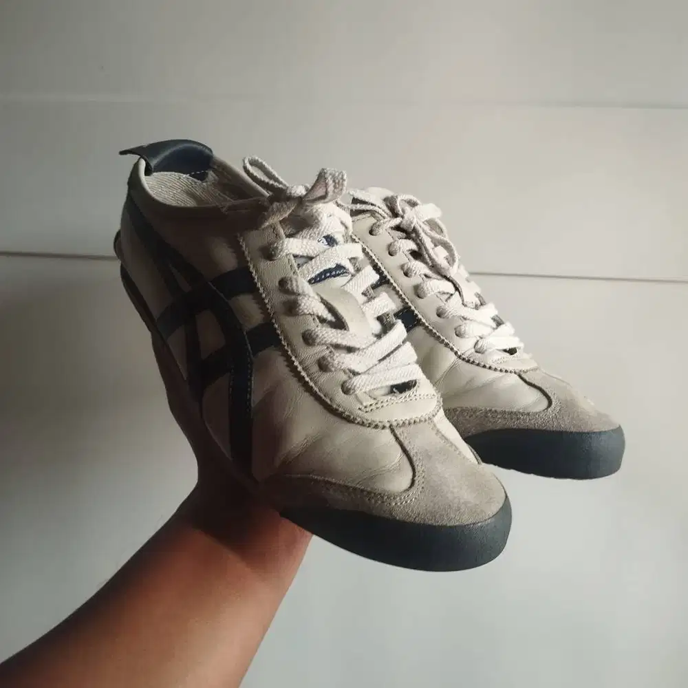 Onitsuka Tiger Mexico 66 Shoes, 41,5 - Cream Navy