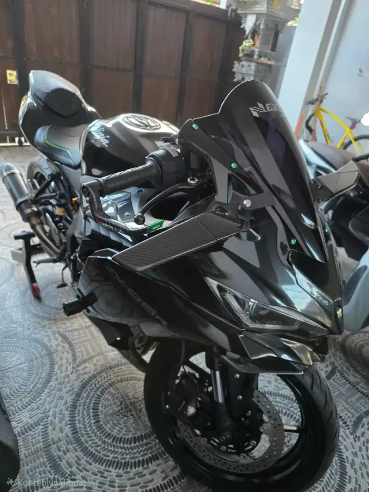 Dijual ZX-25R 2023 Modif  (Part Ori Lengkap!) LOW KM!