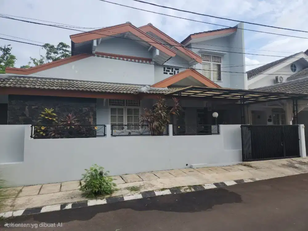 Dijual Rumah Strategis Posisi Hoek Siap Huni Dekat Pasar Modern di Sektor 9 Bintaro Bs-16625