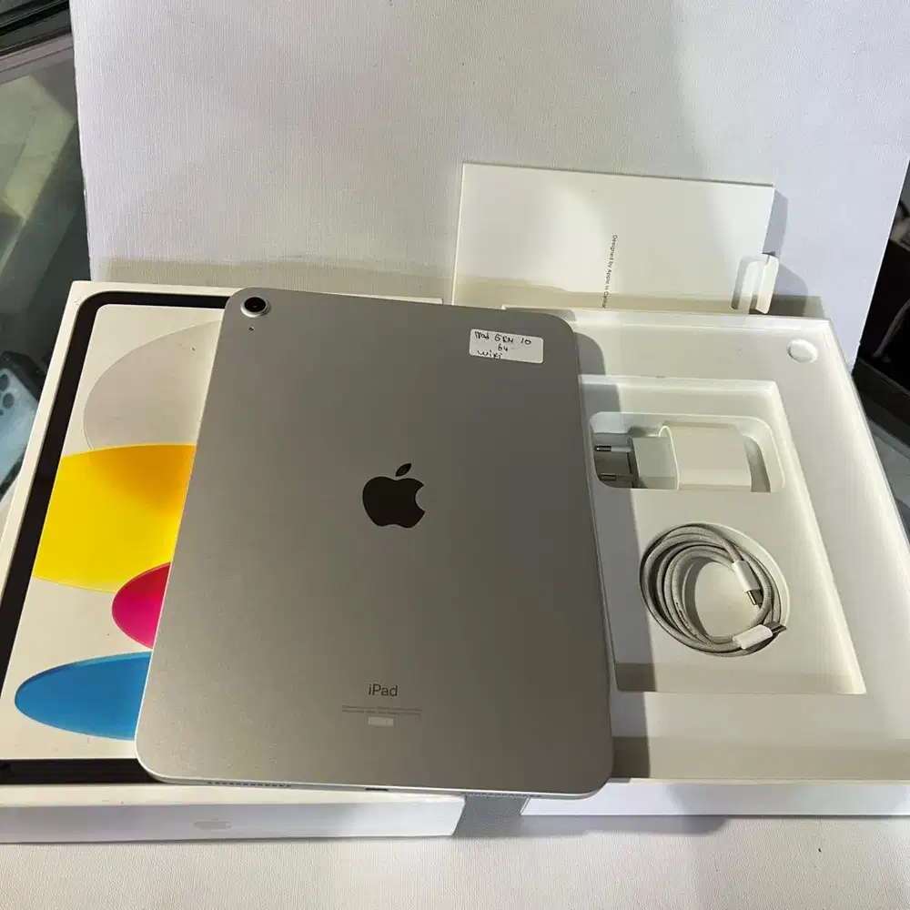 ipad gen 10 wifi garansi resmi ibox mulus like new fullset original