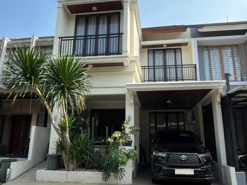 Dijual Rumah Cantik Minimalis 2 Lantai Dalam Cluster Dekat Global Jaya School di Sektor 9 Bintaro Gb-16598