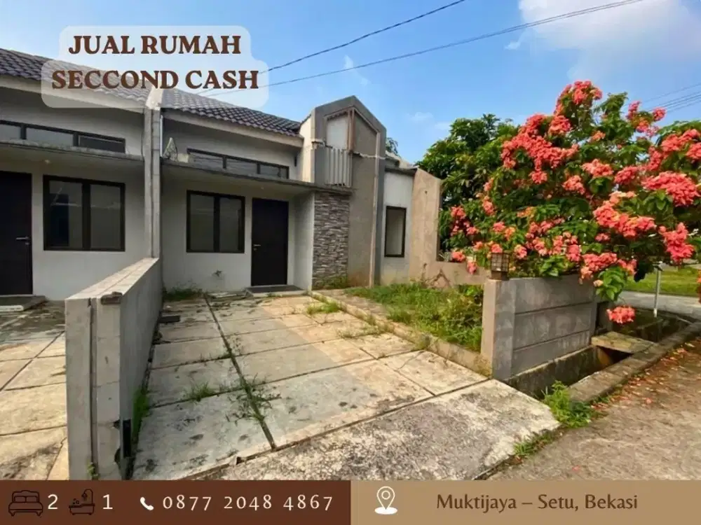 Rumah CASH MURAH 380JT STRATEGIS HOOK di Harvest City Bekasi