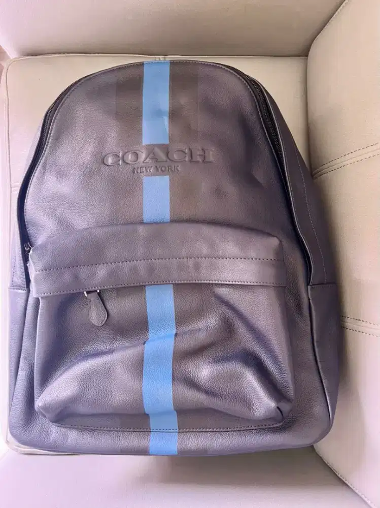 Coach Leather Backpack Original