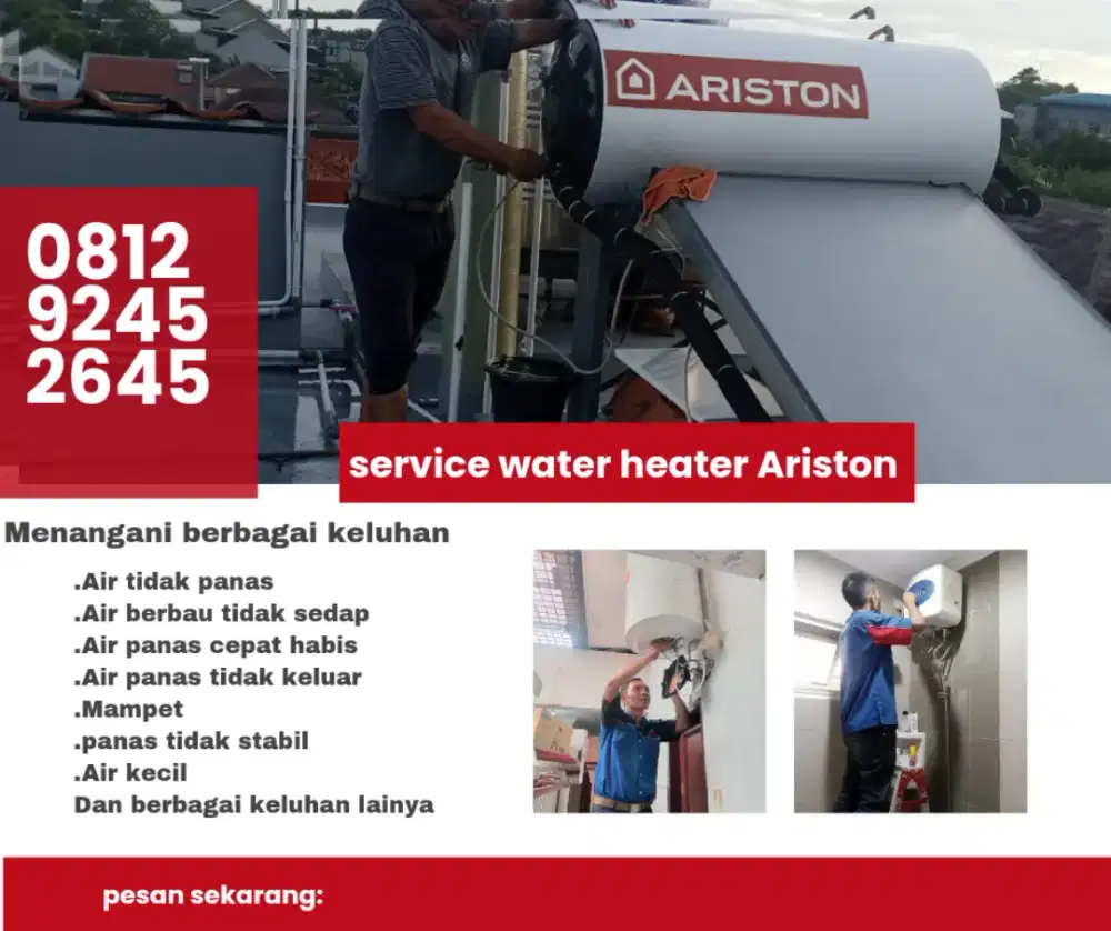 Service Ariston water heater