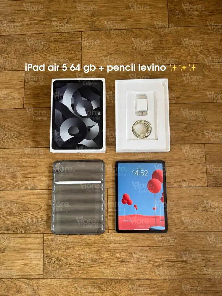 iPad air 5 M1 64 gb wifi only dan stylus pencil