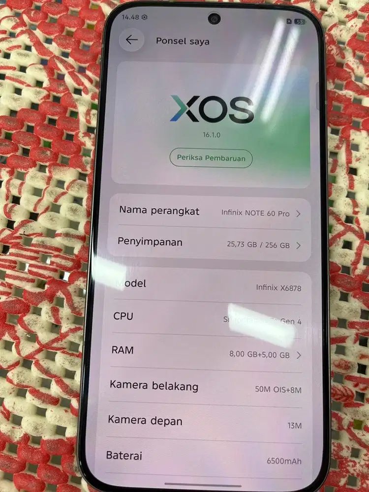 infinix note 60 pro 8/256 second