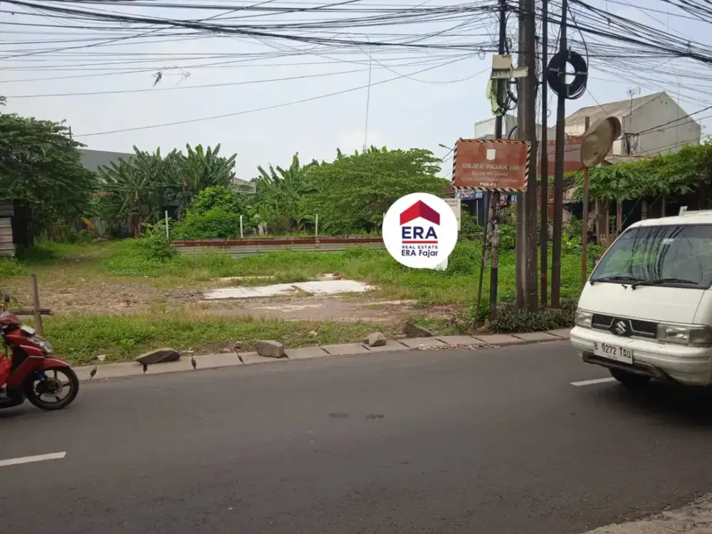 Jual Lahan Ciracas Jakarta Timur 2973m2 Dibawah NJOP Dekat LRT & Tol