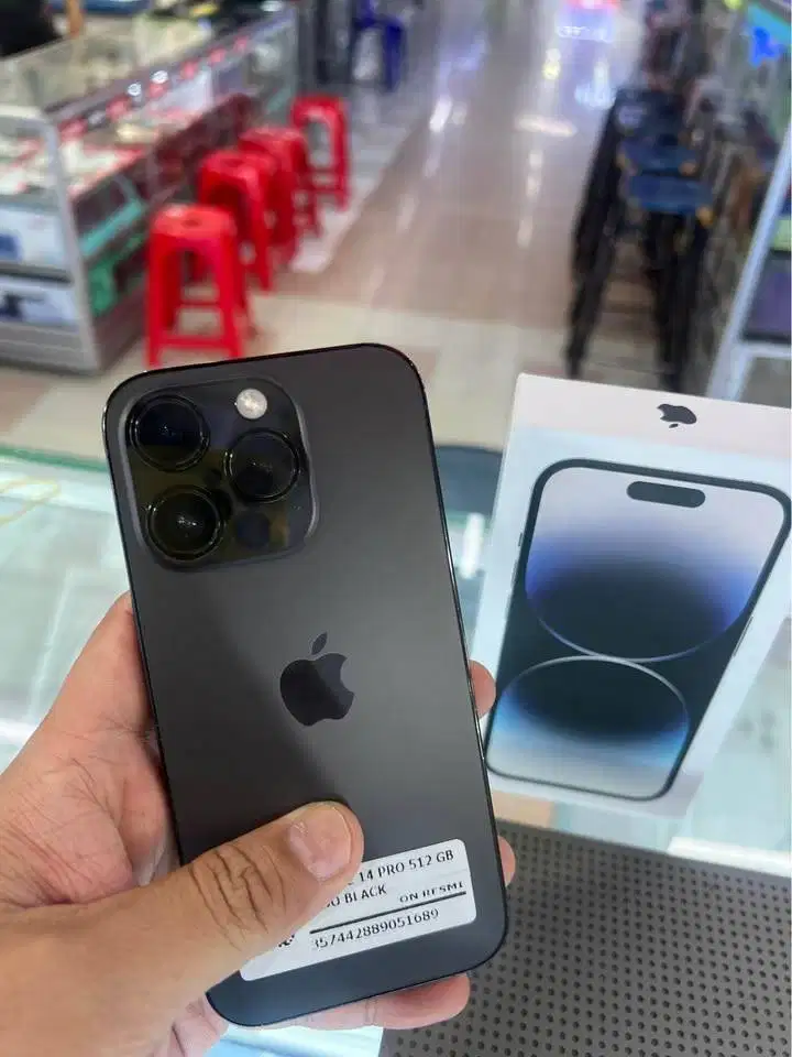 Iphone 14 PRO 512 GB IBOX (Black) Fullset Jossjiss