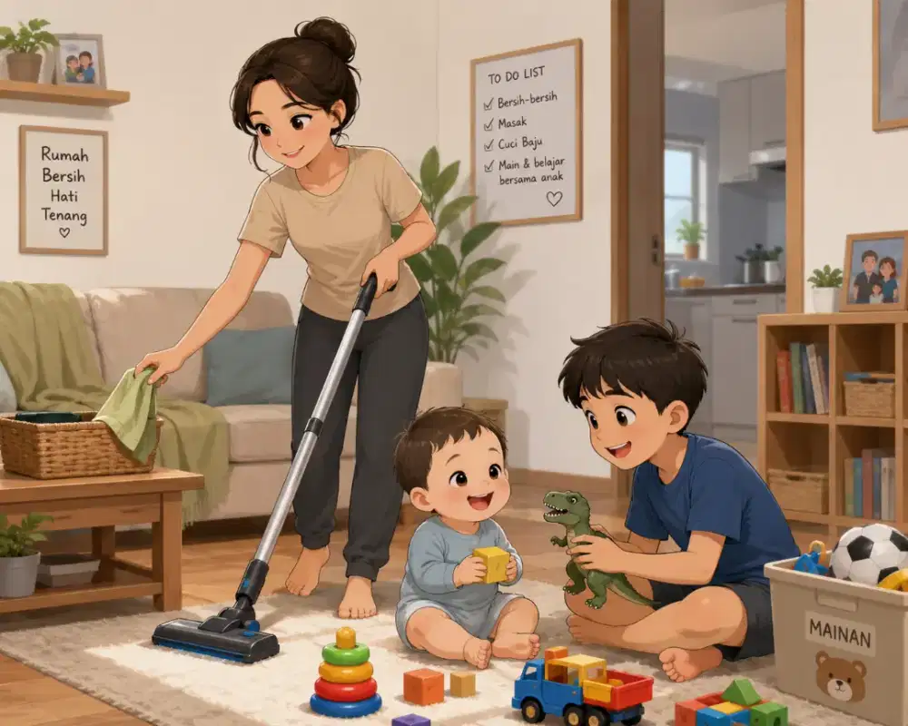Dicari ART & Jaga Anak ( Yang berminat dan serius bekerja )